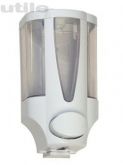 Saboneteira Design Viper Branca com Reservatório de 500 ml